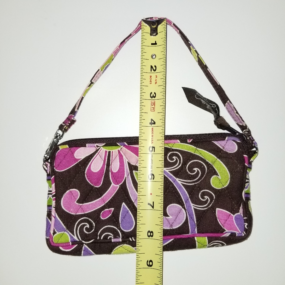Vera Bradley Wristlet PURPLE PUNCH Pouch Phonecase - Picture 5 of 8